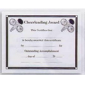 Stock Coaching Award Natural Parchment Certificate